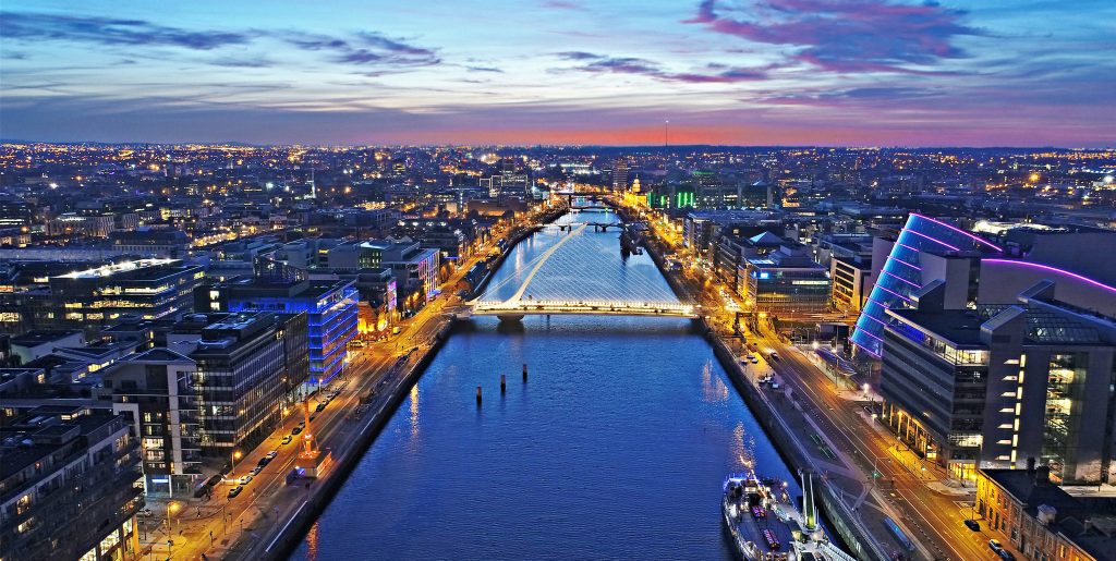 Dublin Onde Fica Morar E Viajar